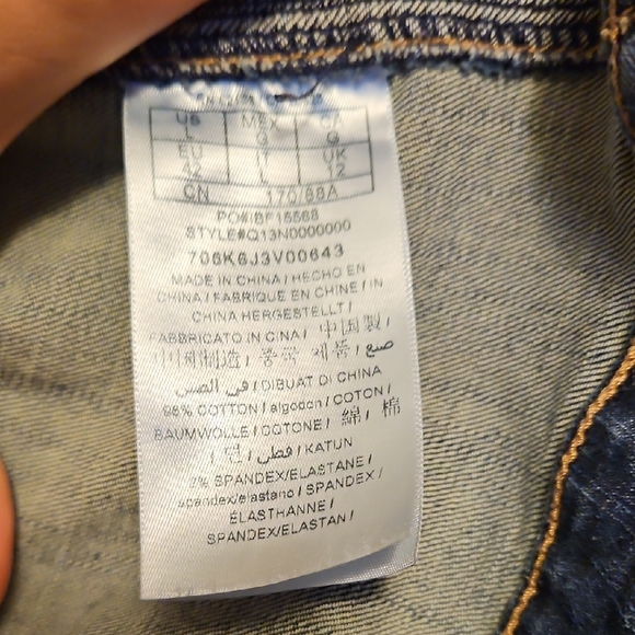 Guess Dark Blue Denim Jacket - Picture 4 of 4